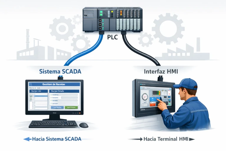 Imagen que muestra dos formas de insertar los datos en una receta