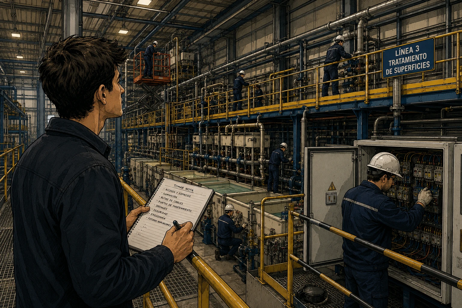 Hay conocer el proceso de instalacion electrica industrial para poder realizar esquemas eléctricos optimizados para la gente de montaje, y luego aplicarlo en los esquemas electricos. 
