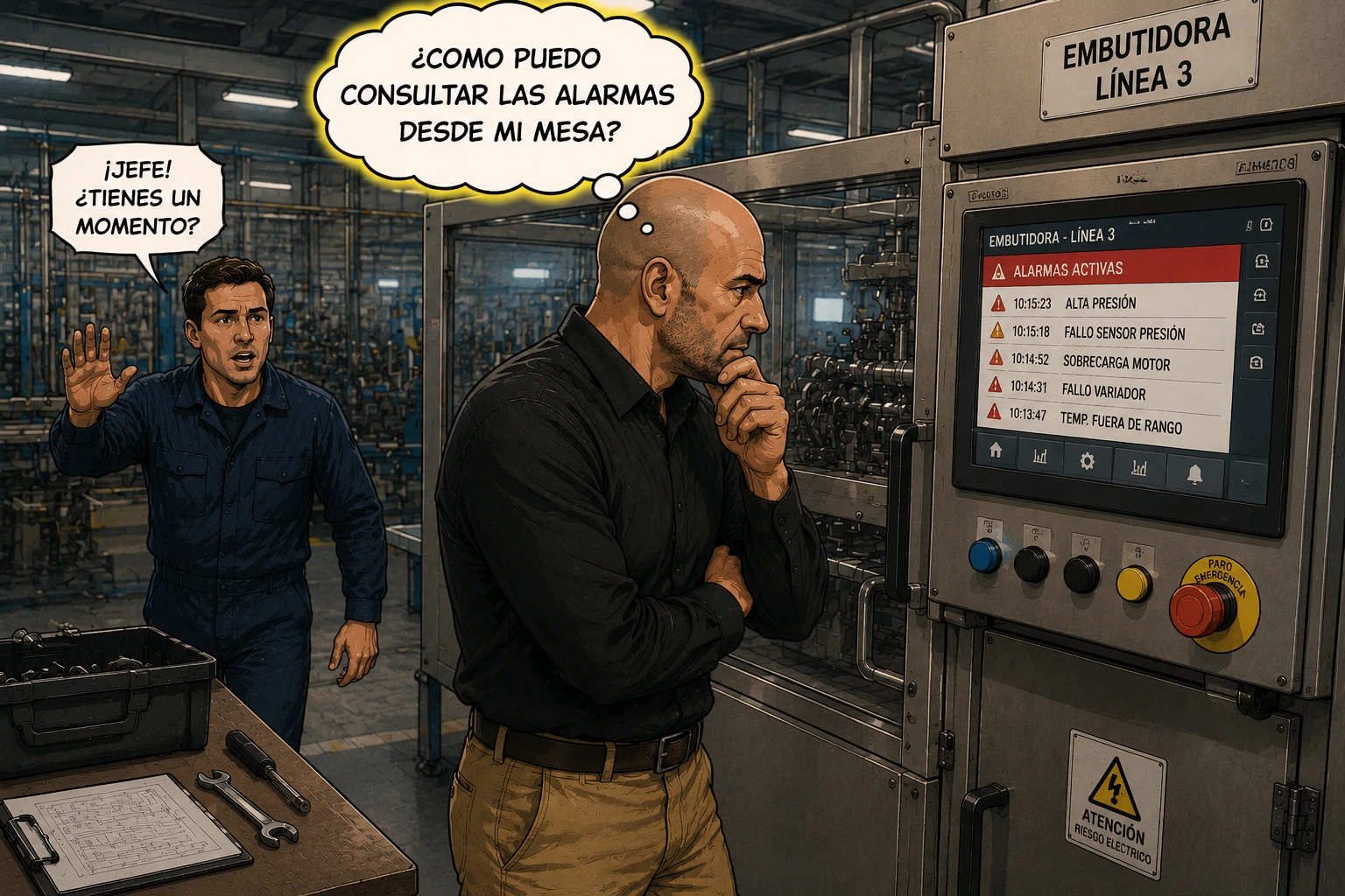 A veces se tarda mas tiempo en ir de un lado para otro que en la propia reparación.
