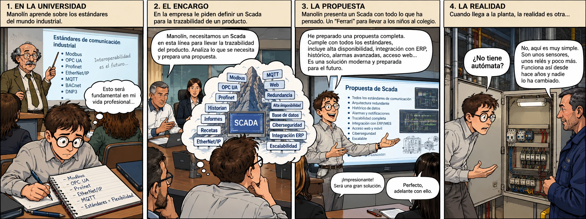 ESTUDIO PREVIO ANTES DE  INSTALAR UN SCADA